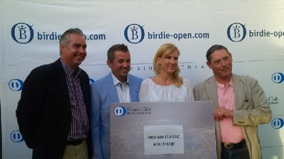 Die drei Gewinner des Birdie Opens